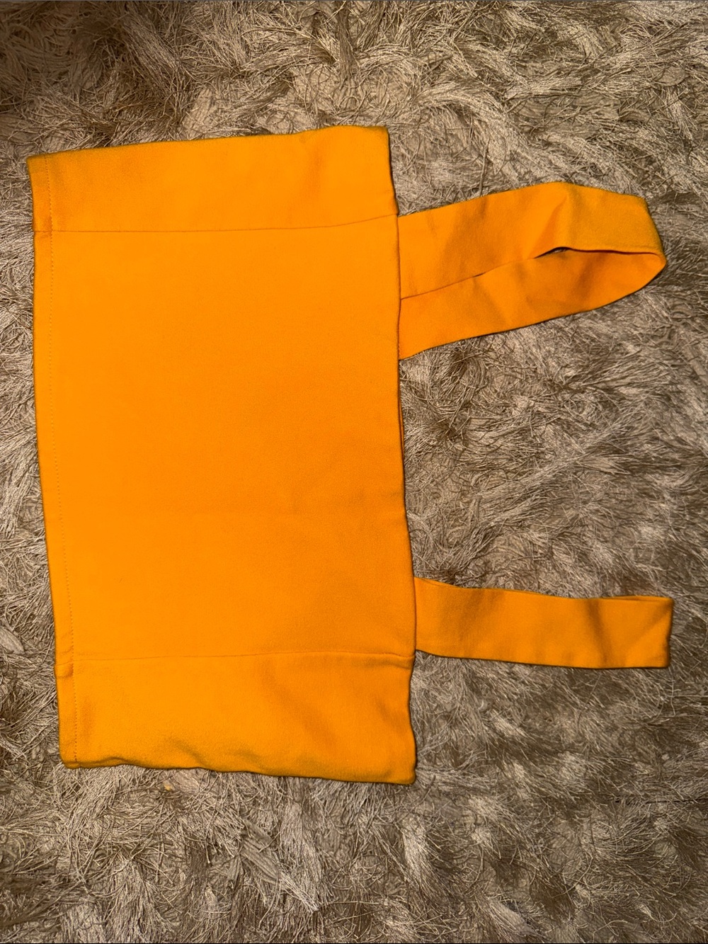 Zara Bright Orange Crop Top